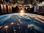 Em 12 de fevereiro, a NASA fará uma transmissão ao vivo da ISS pela primeira vez. (Fonte da imagem: DallE3)