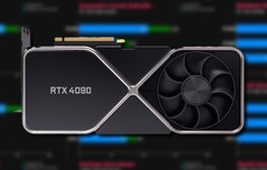 O Nvidia GeForce RTX 4090 poderia ser lançado no quarto trimestre de 2022. (Fonte da imagem: Nvidia (cartão 3090)/iVadim - editado)