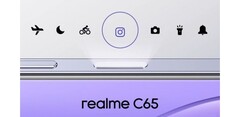Um teaser do C65. (Fonte: Realme)