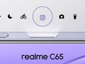 Um teaser do C65. (Fonte: Realme)