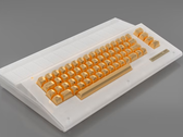 Uma imagem renderizada do Commodore 64C Ultimate Founders Edition Slimline, que ainda não foi lançado