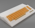 Uma imagem renderizada do Commodore 64C Ultimate Founders Edition Slimline, que ainda não foi lançado