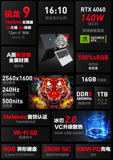 Laptops da linha Dragon. (Fonte da imagem: JD.com)