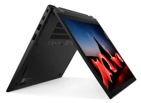 Lenovo ThinkPad L13 Yoga Gen 4 - Thunder Black. (Fonte da imagem: Lenovo)