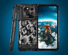 O Xever 7 Pro tem um design de camuflagem opcional na parte traseira (Fonte da imagem: GSMArena)