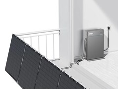 O sistema solar Zendure AIO 2400 Balcony tem um recurso de autoaquecimento. (Fonte da imagem: Zendure)