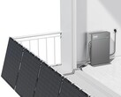 O sistema solar Zendure AIO 2400 Balcony tem um recurso de autoaquecimento. (Fonte da imagem: Zendure)