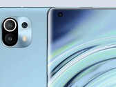 Acredita-se que o Xiaomi Mi 11 tenha uma caixa de câmera em forma de quadrado distinto contendo uma lente principal grande. (Fonte da imagem: @BenGeskin)