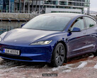 Teste de alcance de inverno do Model 3 Highland (imagem: Siv Seglem/Motor)