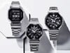 Os novos relógios Casio G-Shock Full Metal com esquema de cores preto e prata. (Fonte da imagem: Casioblog) 