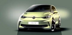 O novo conceito Volkswagen ID.3 tem um display de 12&quot; (~30,5 cm) de infoentretenimento. (Fonte da imagem: Volkswagen)