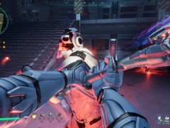 Em Deadzone: Rogue, os jogadores lutam em salas geradas processualmente e obtêm aprimoramentos elementares. Na foto, uma captura de tela do jogo. (Fonte da imagem: Steam)