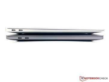 MacBook Pro 13 (inferior) vs. MacBook Air (superior)