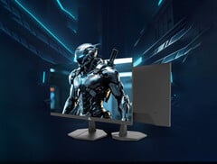 O Lecoo N2521SQ custa cerca de US$ 131. Na foto: uma imagem promocional que mostra o design do monitor para jogos.