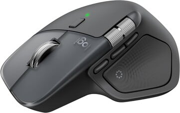 Logitech MX Master 4 em preto. (Fonte da imagem: Amazon)