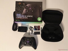 Um pequeno receptor USB também está incluído no pacote