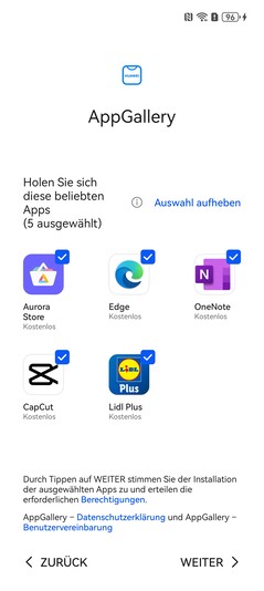 Huawei Pura 80 Ultra: Galeria de aplicativos
