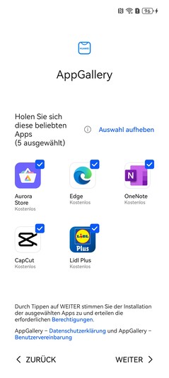 Huawei Pura 80 Ultra: Galeria de aplicativos