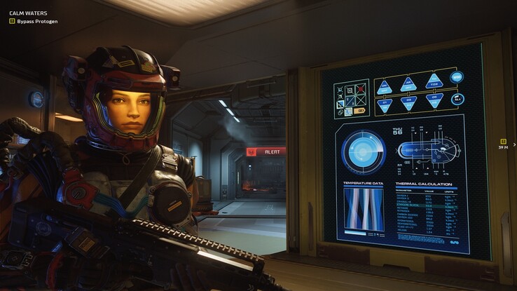  Os interiores da estação estão repletos do tipo de detalhe funcional e vivo que The Expanse sempre fez bem. 