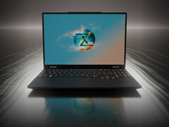 O InfinityBook Max 15 Gen 10 também apresenta uma tela de 300 Hz. Na foto: uma imagem promocional do laptop. (Fonte da imagem: Tuxedo)