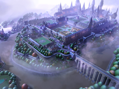 Captura de tela do jogo “Two Point Campus”