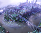 Captura de tela do jogo “Two Point Campus”