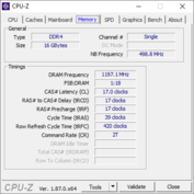 CPU-Z: Memory