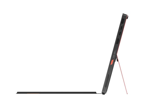 O OneXPlayer Super X se parece com o ROG Flow Z13 visto de lado. (Fonte da imagem: One-Netbook)