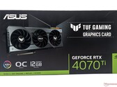 Asus TUF Gaming GeForce RTX 4070 Ti varejo por US$850. (Fonte: Notebookcheck)