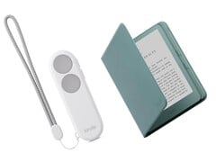 O controle remoto Bluetooth funciona com Kindles lançados em 2024 ou depois, enquanto a capa com virador de páginas é para as novas Paperwhite e Colorsoft Signature Editions.