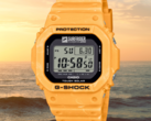O novo relógio Casio G-Shock x Surfrider Foundation Japan (foto) será lançado em breve em mais países europeus. (Fonte da imagem: Casio, editado)