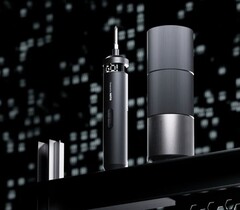 A mais recente chave de fenda elétrica da Hoto apresenta uma tela de matriz de pontos. (Fonte da imagem: Hoto Tools)