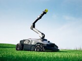 O NexLawn Master X pode jogar bolas para os cães e colher frutas das árvores. (Fonte da imagem: Mova)
