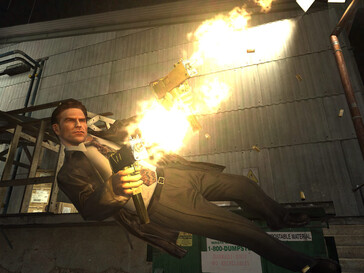Na foto: Uma captura de tela do jogo Max Payne 2: The Fall of Max Payne.