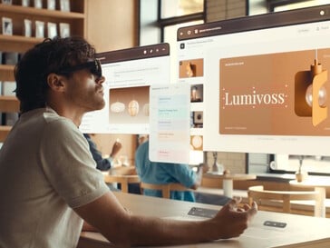 Os proprietários podem iniciar aplicativos de trabalho em um ambiente virtual e interagir com eles por meio de gestos.