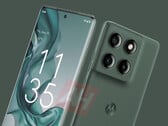 O Edge 70 se parece muito com os outros smartphones recentes da série Edge da Motorola. (Fonte da imagem: Android Headlines)