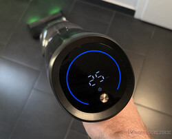 Botão de exibição e de mudança de modo