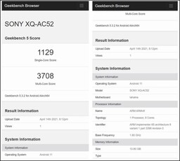 Alegada listagem Sony Xperia 1 III. (Fonte da imagem: Reddit - u/AlmightyCheddar)