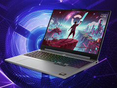 A Lenovo oferece o LOQ 15APH11 em uma única opção de cor prata. (Fonte da imagem: Lenovo)