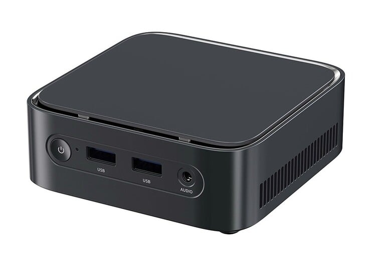 O mini PC LC3501 possui dimensões de apenas 3,9 x 3,9 polegadas.