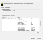 Informações do sistema Nvidia