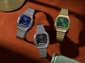 O Casio AQ-240E-2A2, o AQ-240E-1A e o AQ-240EG-3A (da esquerda para a direita)