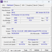 CPU-Z Placa-mãe