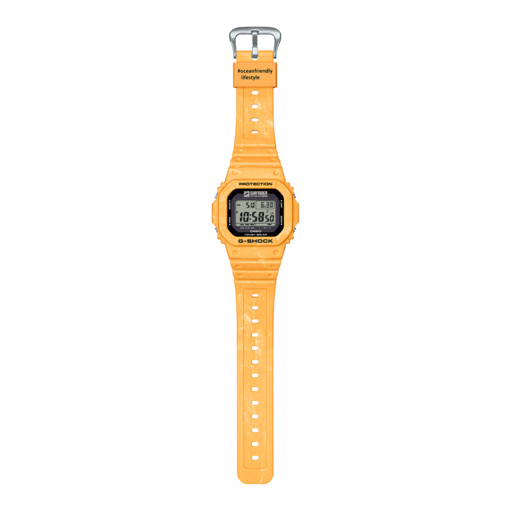 O relógio Casio G-Shock x Surfrider Foundation Japan G-5600SFJ-9. (Fonte da imagem: Casio)