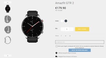 Huami Amazfit GTR 2. (Fonte da imagem: Amazfit.shop)