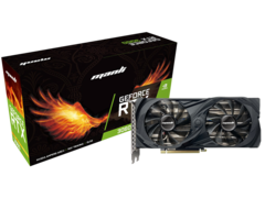 A Nvidia GeForce RTX 3060 8 GB é agora oficial (imagem via Manli)