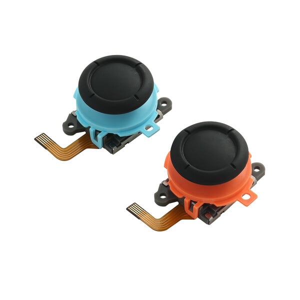 O joystick de substituição GuliKit TMR para os controladores Joy-Con 2 não precisa de solda.