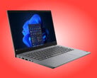 O V14 Gen 6 AMN é um laptop simples com diversas portas.