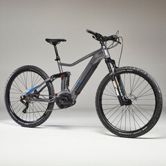 A bicicleta elétrica de montanha Decathlon Stilus E_Trail está equipada com um motor BOSCH de 65 Nm. (Fonte da imagem: Decathlon)