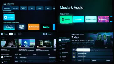 A loja do Google TV tem muitos canais e aplicativos gratuitos de TV ao vivo. (Fonte da imagem: Notebookcheck)